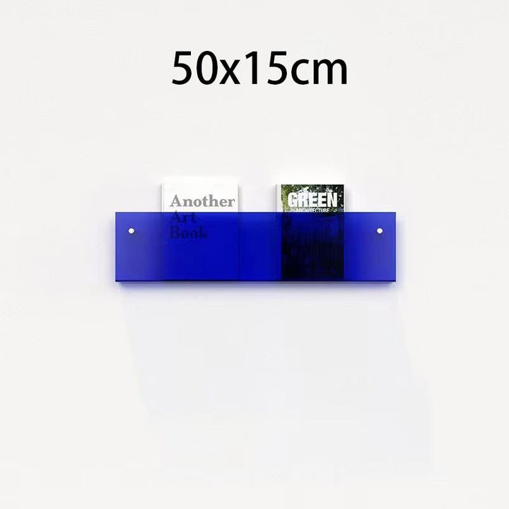 Lisslune | Acrylic Wall-mounted 'Floating' Magazine Holder