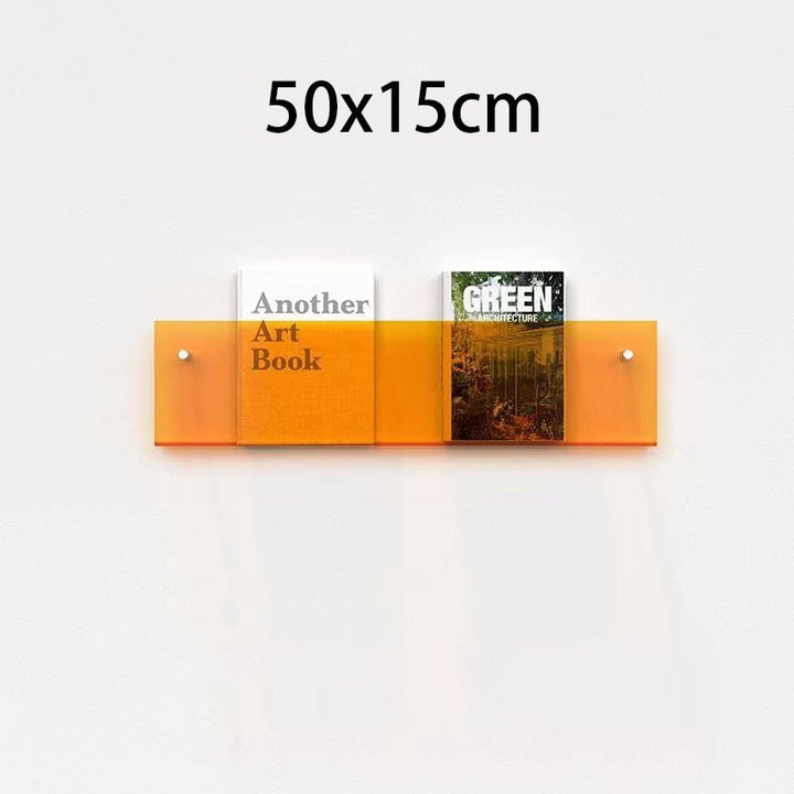 Lisslune | Acrylic Wall-mounted 'Floating' Magazine Holder