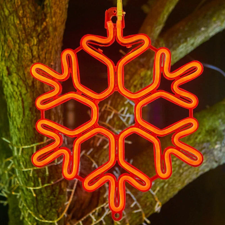 Lisslune | Waterproof LED Snowflake Light for Festive Winter Decoration
