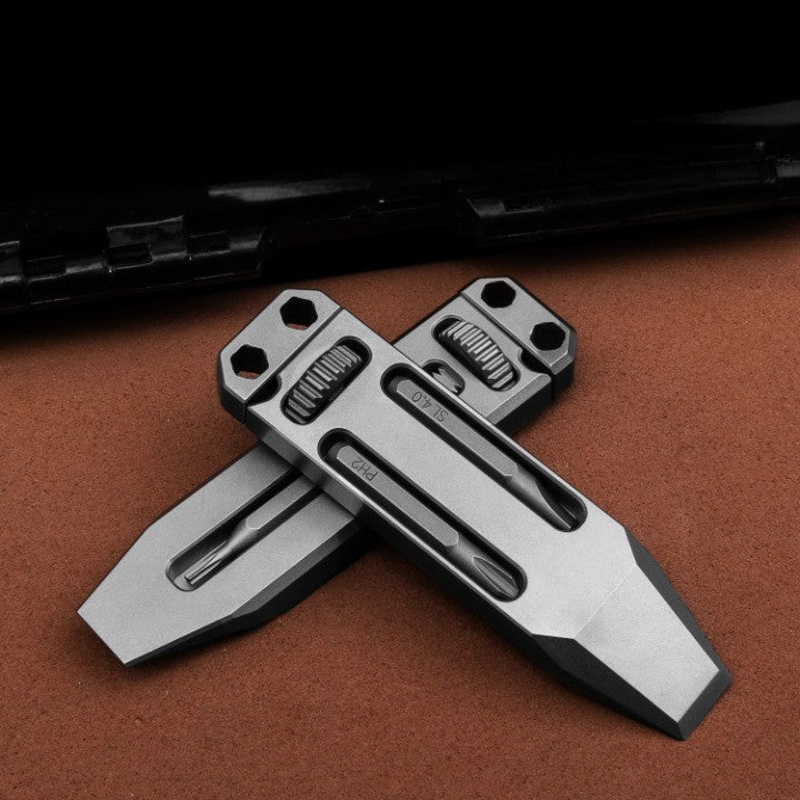 Lisslune | Titanium Alloy Telescopic Camping EDC Multifunctional Tool