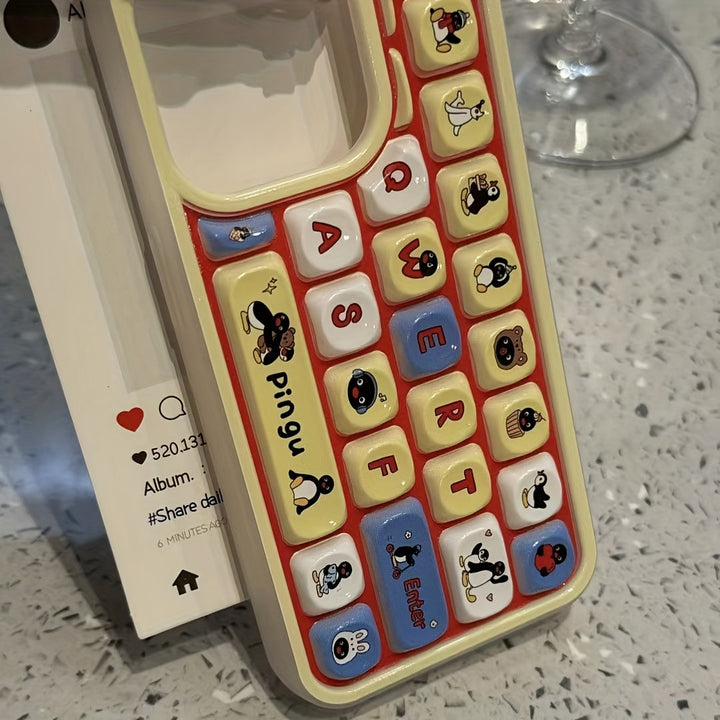 Lisslune | Eine Reihe von Tastatursets mit einem Pinguin-Design. Die neuen Formen bieten Spaßinteraktionen, mit verschiedenen Mustern, die im Geschäft erhältlich sind. Stilvoll und visuell ansprechend sind sie perfekte Geschenke für Freunde und Familie.