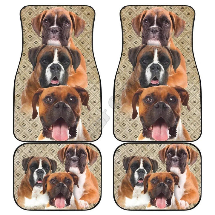 Lisslune | Funny Boston Terrier 3D Car Mat