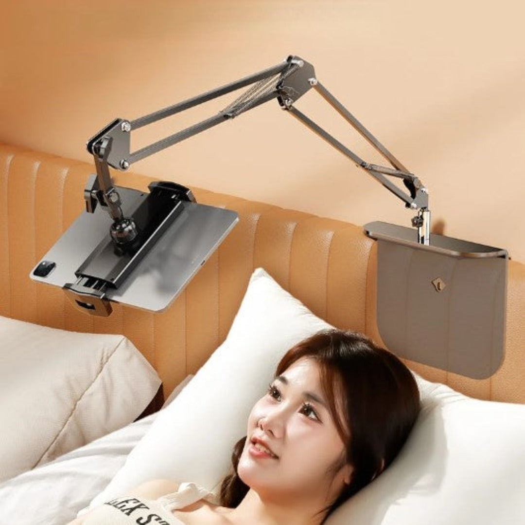 Lisslune | Royaleva BedMate 360° Rotating Device Holder - Hands-Free Mobile & Tablet Stand