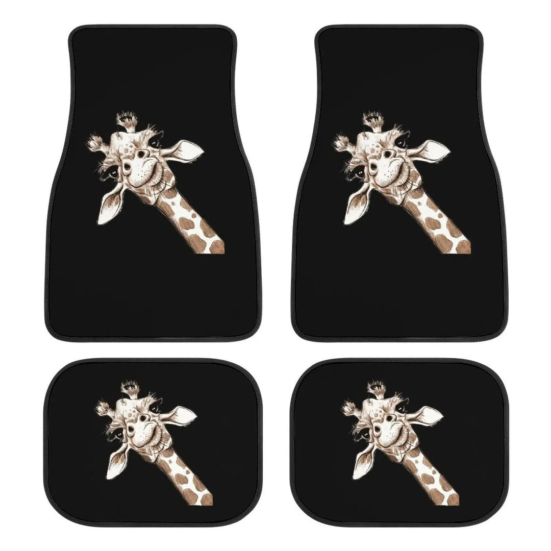 Lisslune | Giraffe Pattern Universal Car Mats