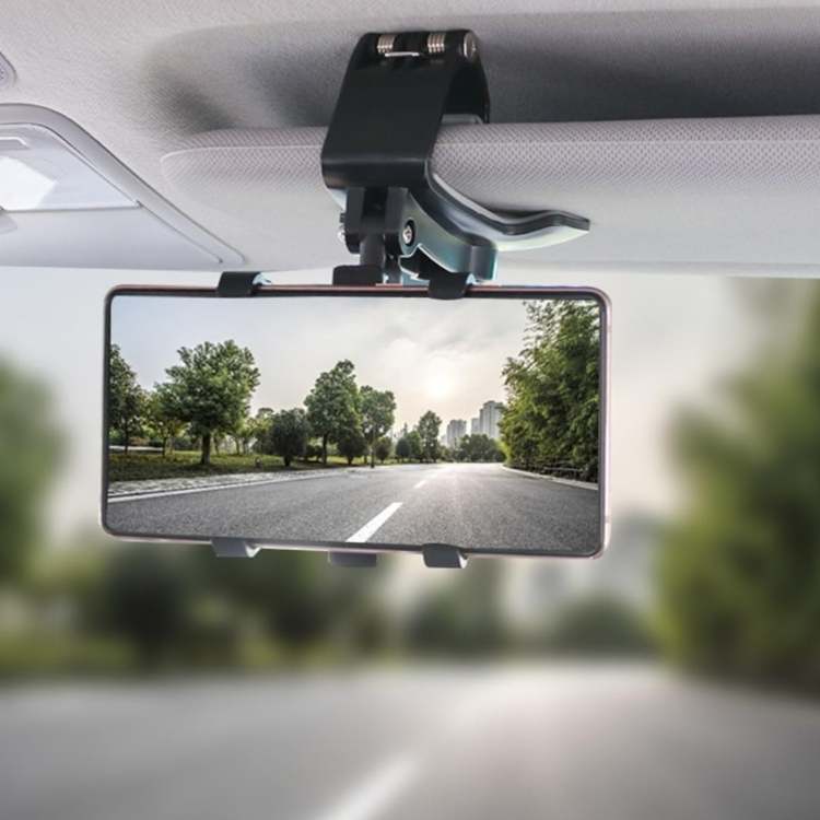 Lisslune | Adjustable Car Phone Holder | Anti-Slip Grip & Durable ABS for Safe Navigation and Hands-Free Calls