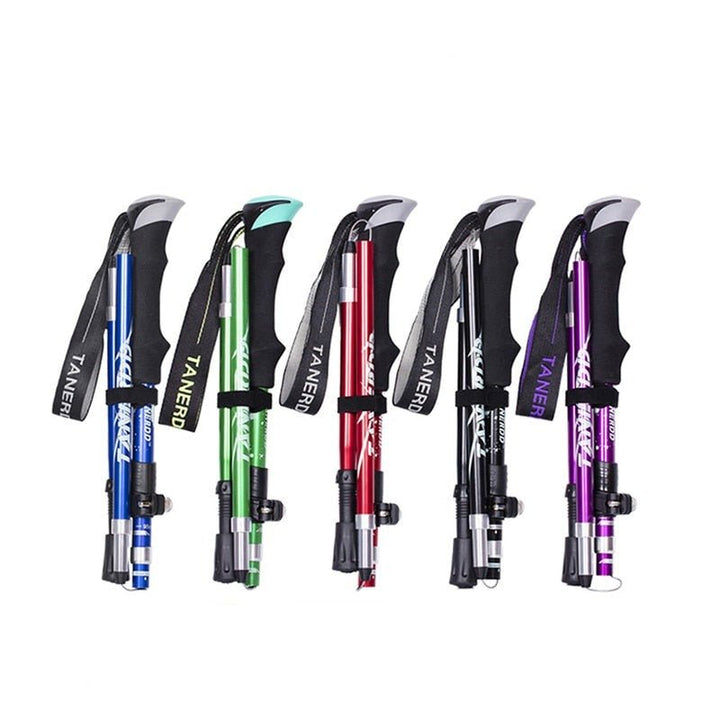 Lisslune | Adjustable Telescopic Hiking Poles – Lightweight & Durable Trekking Sticks for Outdoor Adventures