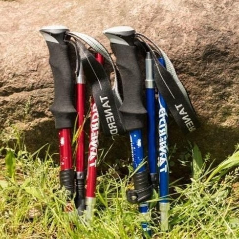Lisslune | Adjustable Trekking Poles - Folding Telescopic Rod