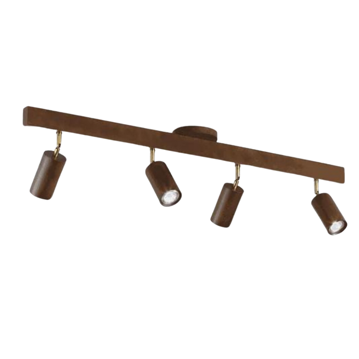 Lisslune | EcoLux Adjustable Wooden Ceiling Spotlight with LED Bulb Included