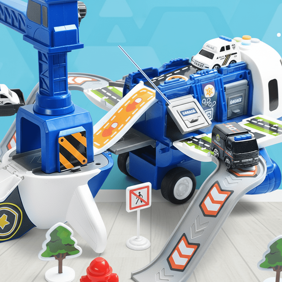 Lisslune | ADVENTURE AIRPLANE & VEHICLE SET – Airplane Toy Set for Imaginative Kids