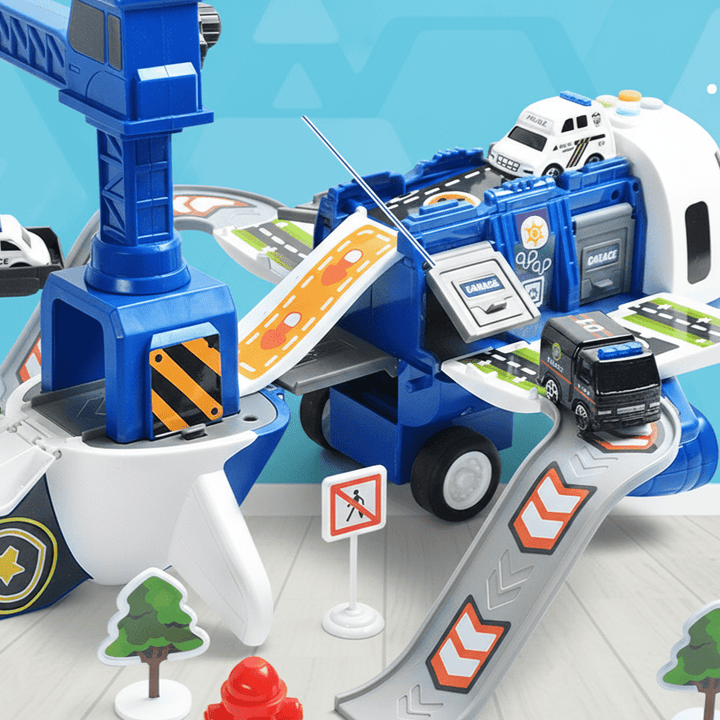 Lisslune | ADVENTURE AIRPLANE & VEHICLE SET – Airplane Toy Set for Imaginative Kids