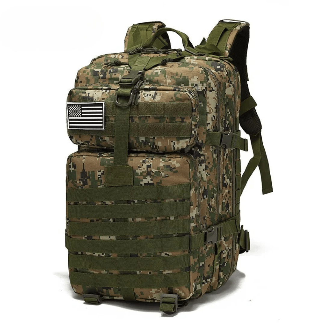 Lisslune | ADVENTUREPACK – Waterproof 50L Tactical Backpack for Travel & Outdoor Use