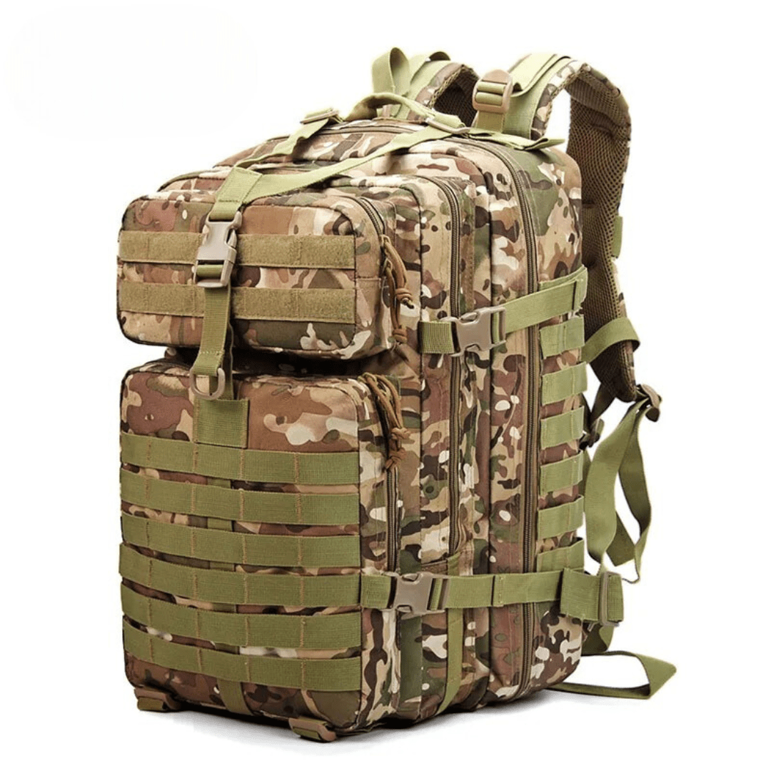Lisslune | ADVENTUREPACK – Waterproof 50L Tactical Backpack for Travel & Outdoor Use