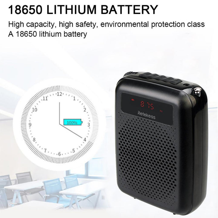 Lisslune | Voice Amplifier for Teachers - Portable Amplifier Speaker