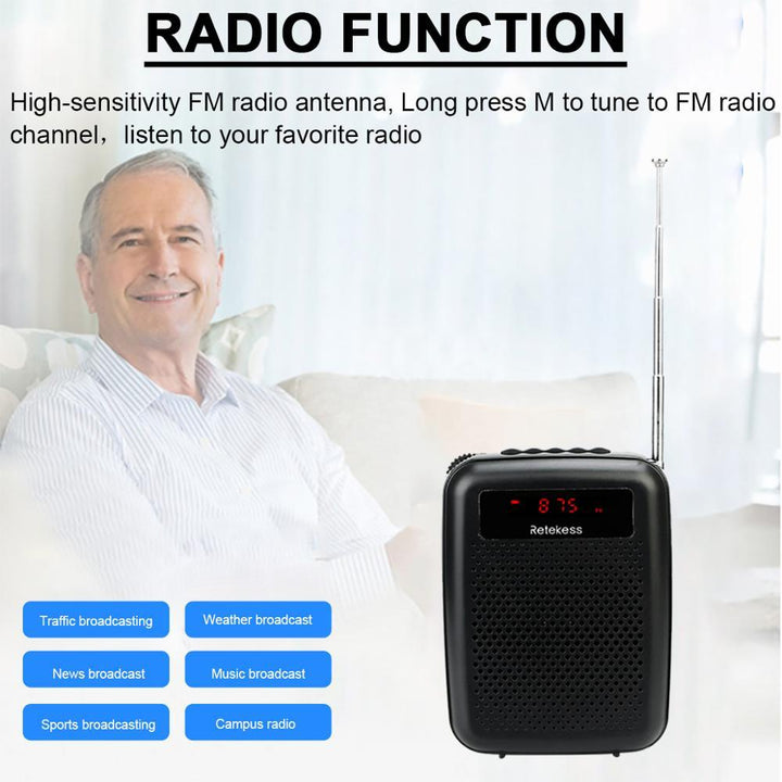 Lisslune | Voice Amplifier for Teachers - Portable Amplifier Speaker