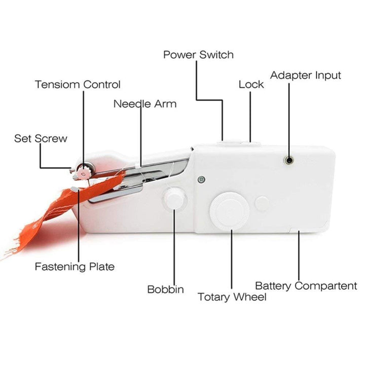 Lisslune | Handheld Sewing Machine - Mini Sewing Machine
