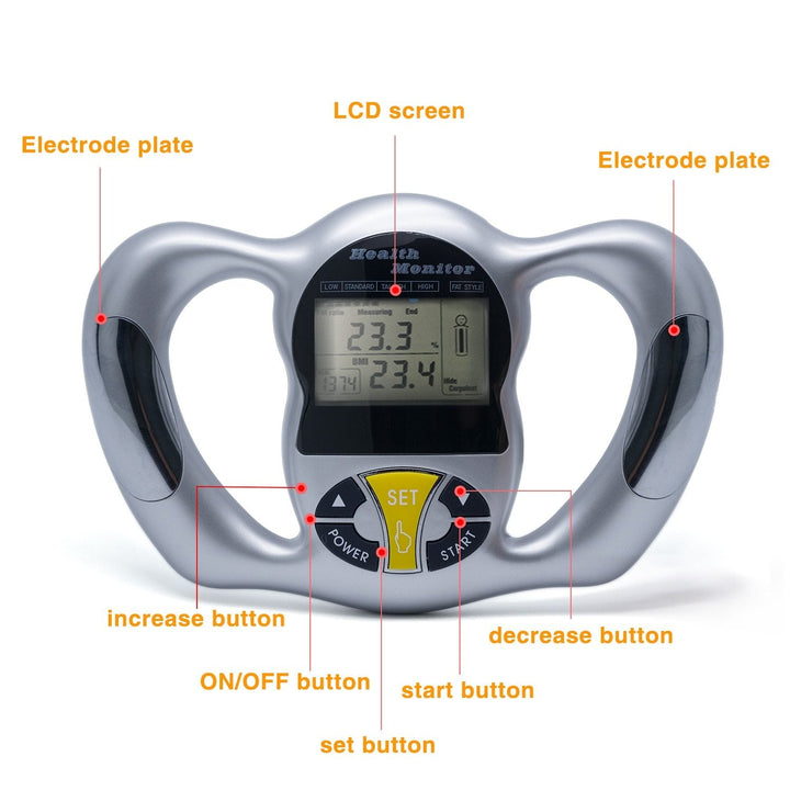 Lisslune | Body Fat Analyzer - Body Fat Percentage Calculator