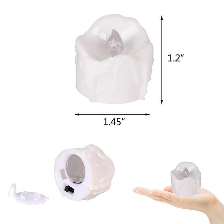Lisslune | Battery Candles - Remote Control Flameless Candles 3 pcs