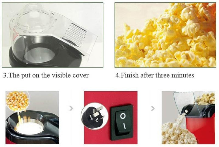 Lisslune | Mini Popcorn Maker