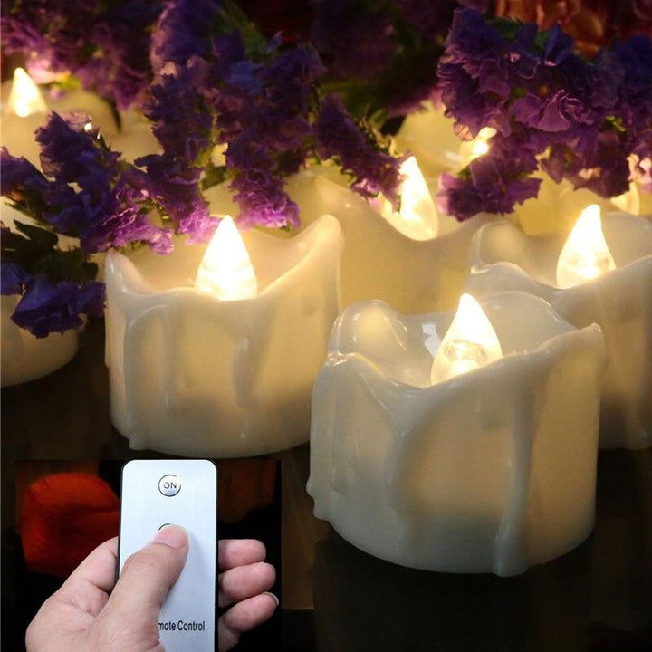 Lisslune | Battery Candles - Remote Control Flameless Candles 3 pcs