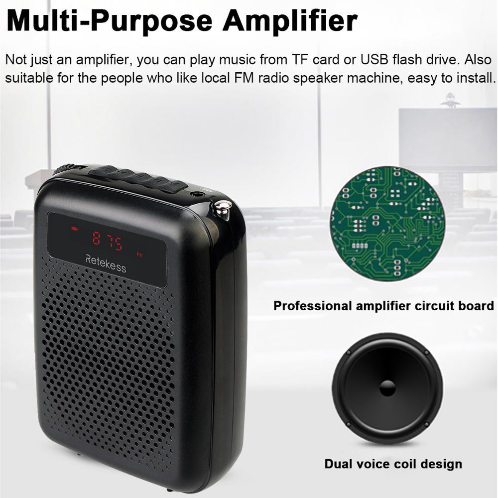 Lisslune | Voice Amplifier for Teachers - Portable Amplifier Speaker