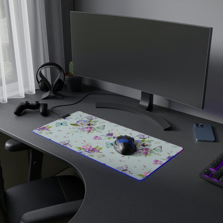Lisslune | Ultimate RGB Gaming Mouse Pad with Precision Grip and Customizable Lighting