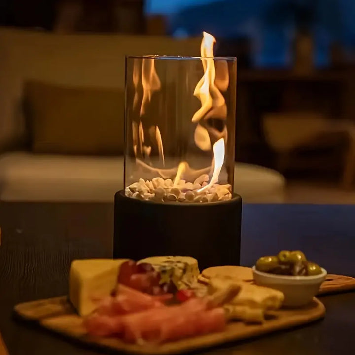 Lisslune | Modern & Portable Fireplace - Burn Bright