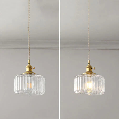 Lisslune | Vintage Crystal Pendant Light - Celeste