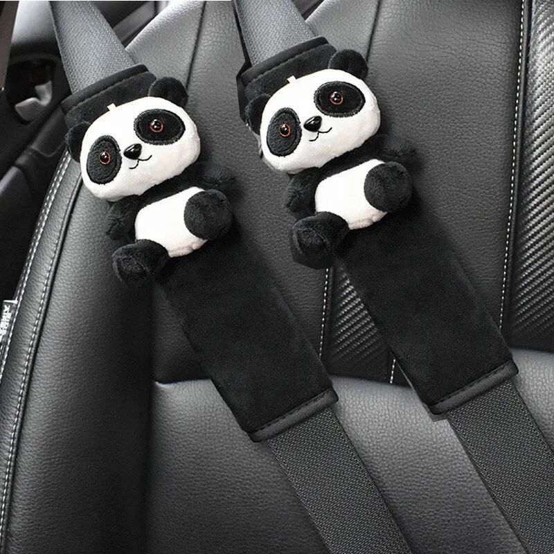 Lisslune | Cartoon Lamb Plush Car Seat Belt Cover