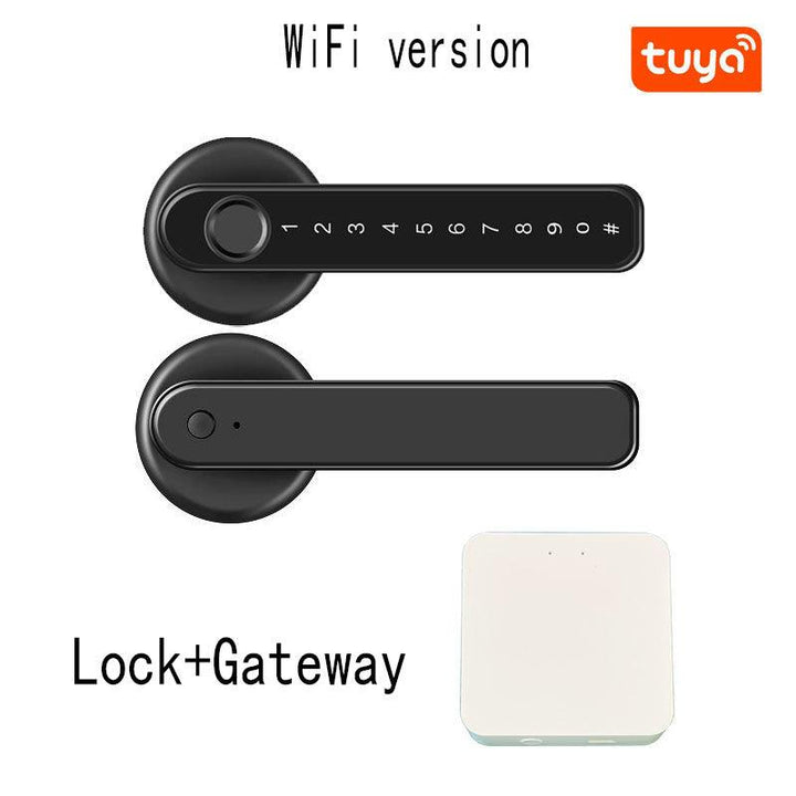 Lisslune | Innovative Smart Round Bedroom Door Lock with Enhanced Security Features