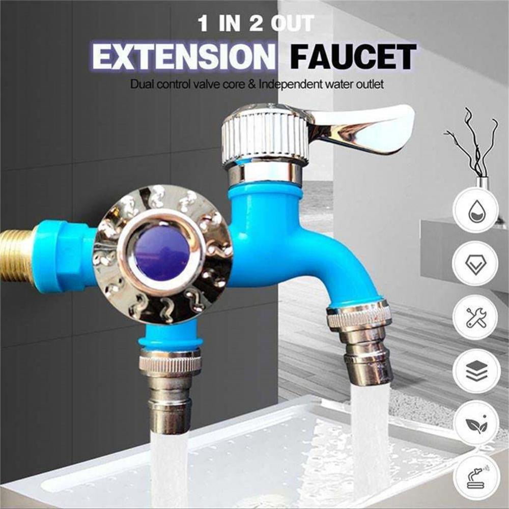 Lisslune | Double Divider Universal Connector Faucet