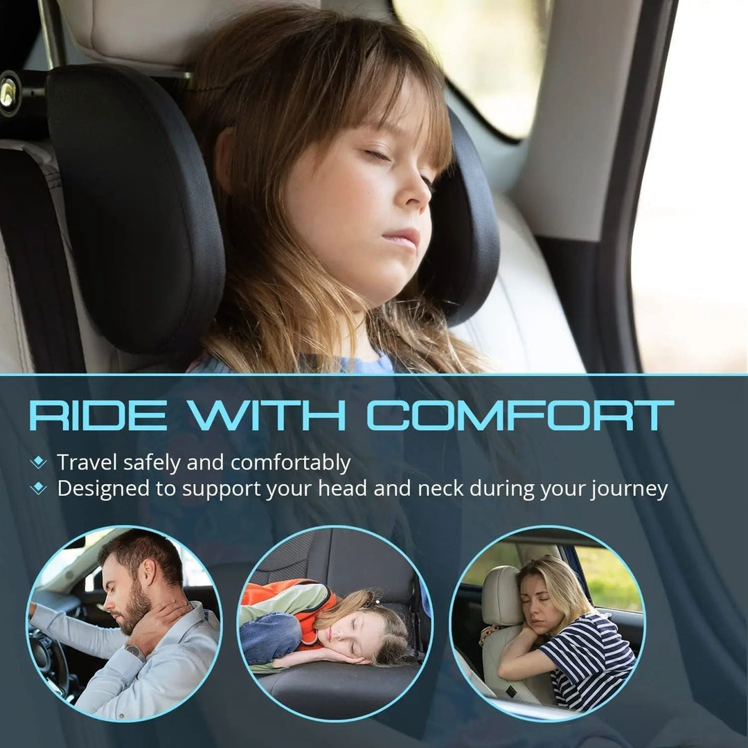 Lisslune | Adjustable car seat headrest
