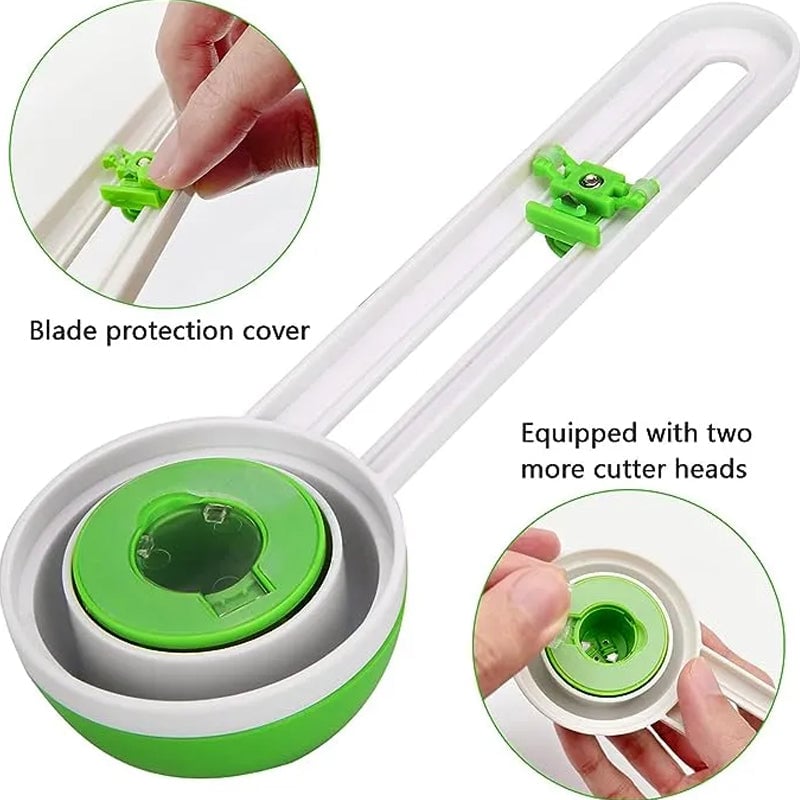 Lisslune | Simple Plastic Round Cutting Knife Model
