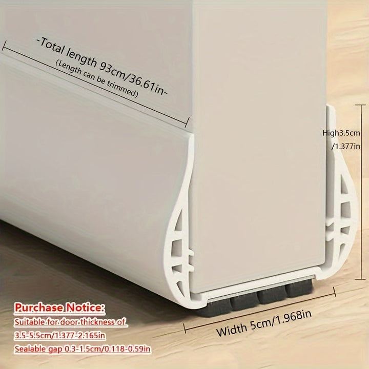 Lisslune | SnugBlock Doorstop Adjustable for Insulation and Soundproofing