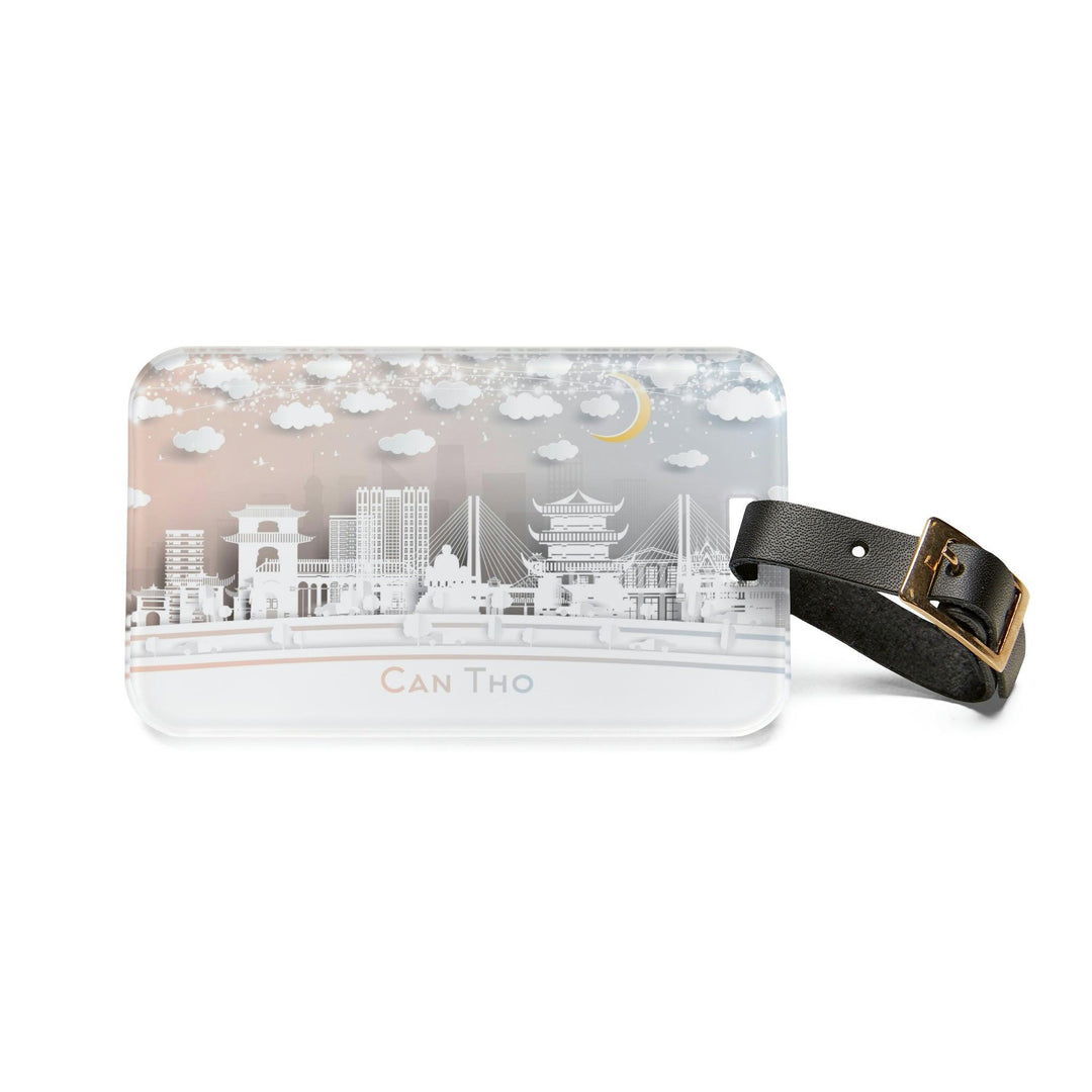 Lisslune | Personalized Luxury Acrylic Luggage Tag Collection: Enhance Your Travel Experience