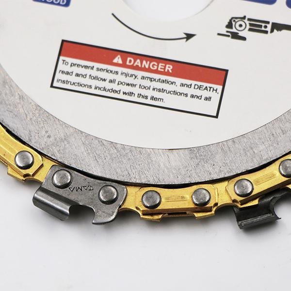 Lisslune | Chain saw blades for angle grinders