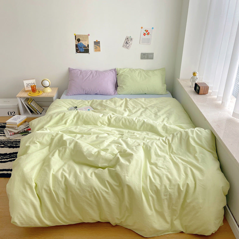 Rynx Aesthetic Pastel Color Combo Bedding Set