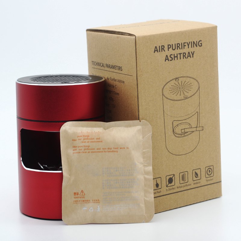 Lisslune | AEROCLEAN – Smart Smokeless Ashtray with Rechargeable Battery and HEPA Filter