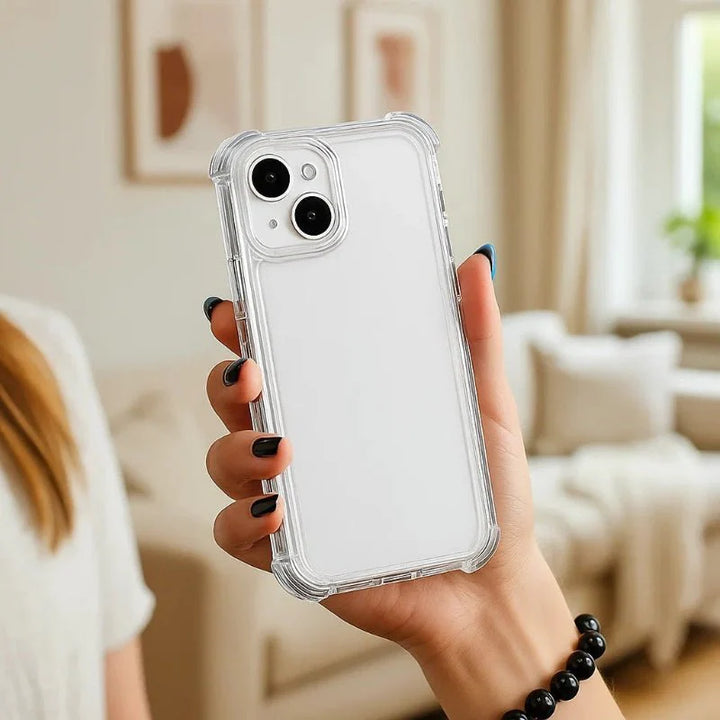 Lisslune | AeroGuard – Shockproof Transparent Bumper Case for iPhone 11-17