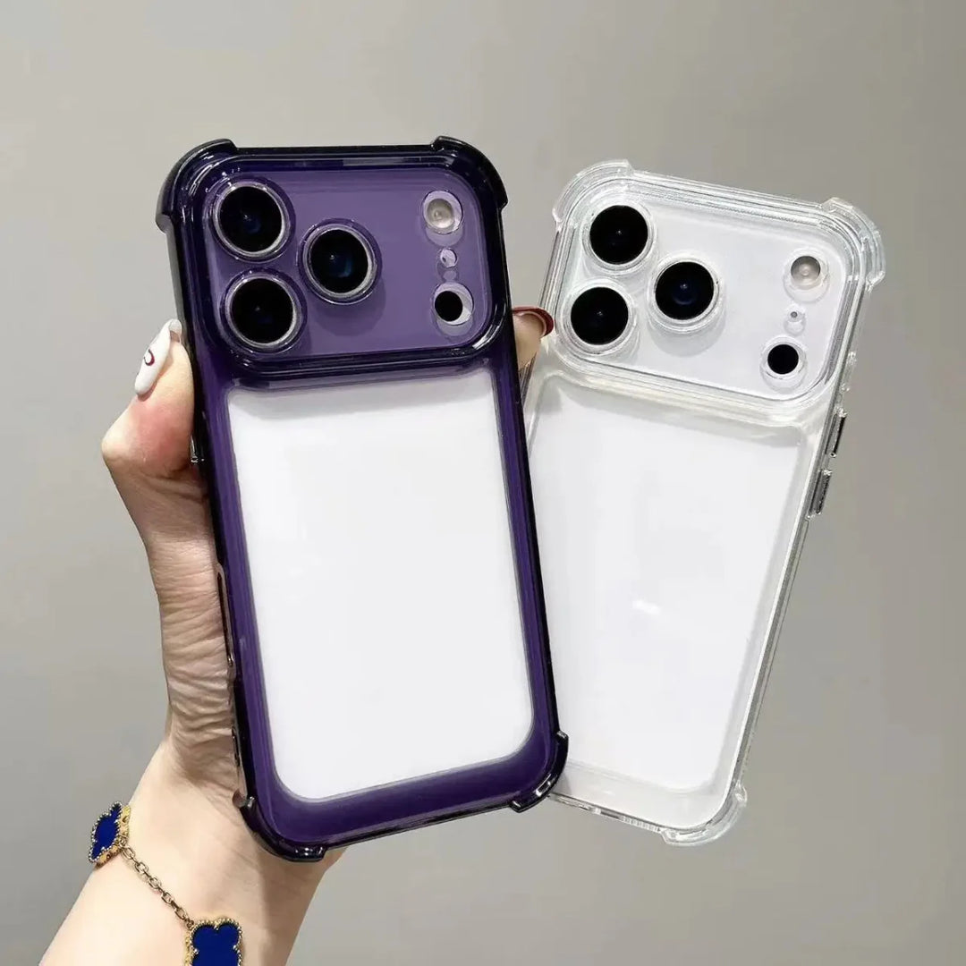 Lisslune | AeroGuard – Shockproof Transparent Bumper Case for iPhone 11-17