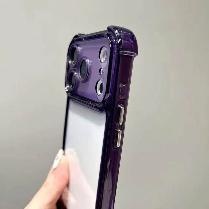 Lisslune | AeroGuard – Shockproof Transparent Bumper Case for iPhone 11-17