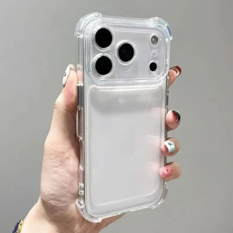 Lisslune | AeroGuard – Shockproof Transparent Bumper Case for iPhone 11-17