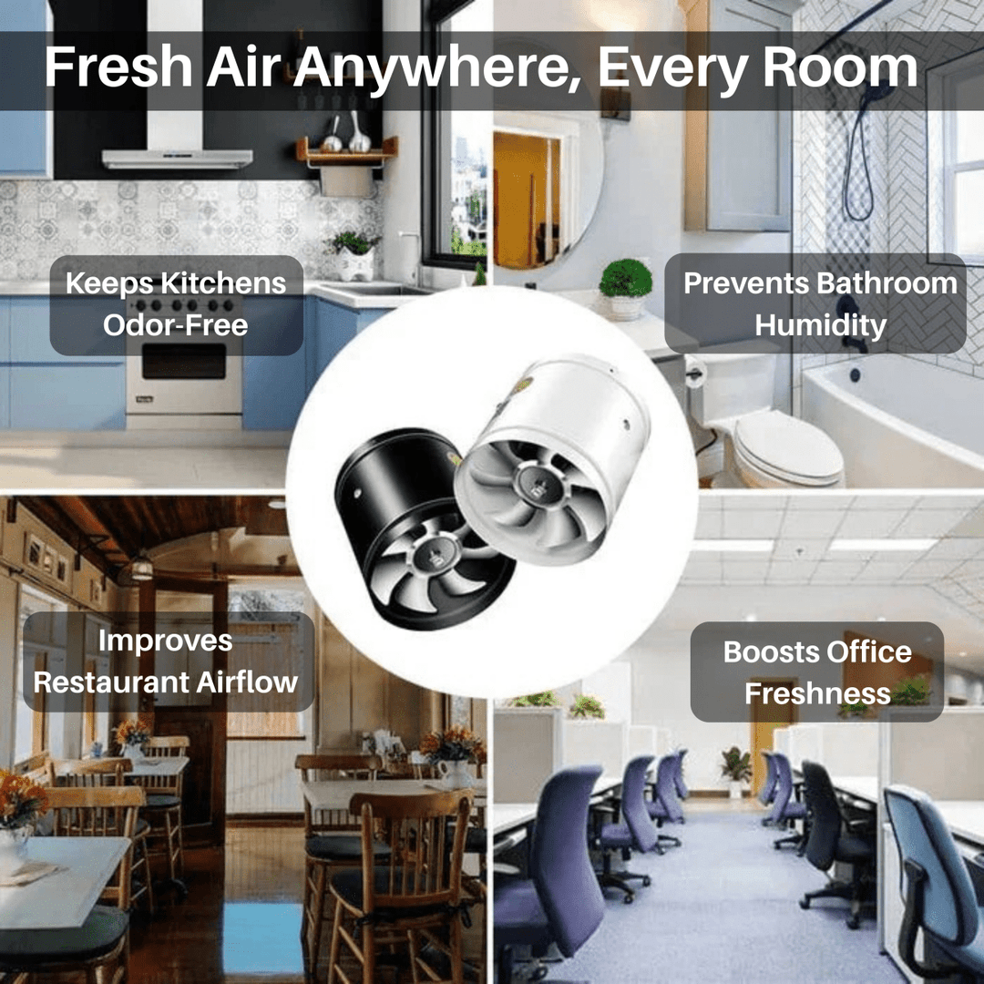 Lisslune | AEROVENT FAN – Quiet Extractor Fan for Clean & Fresh Air