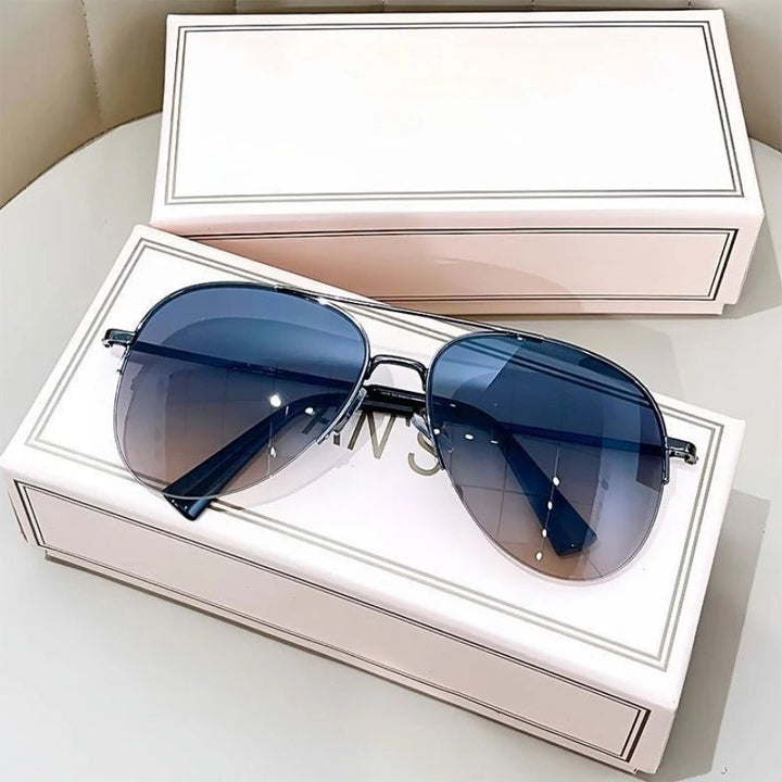 Lisslune | AEROVIEW SHADES – Gradient Pilot Sunglasses with UV400 Protection for Men