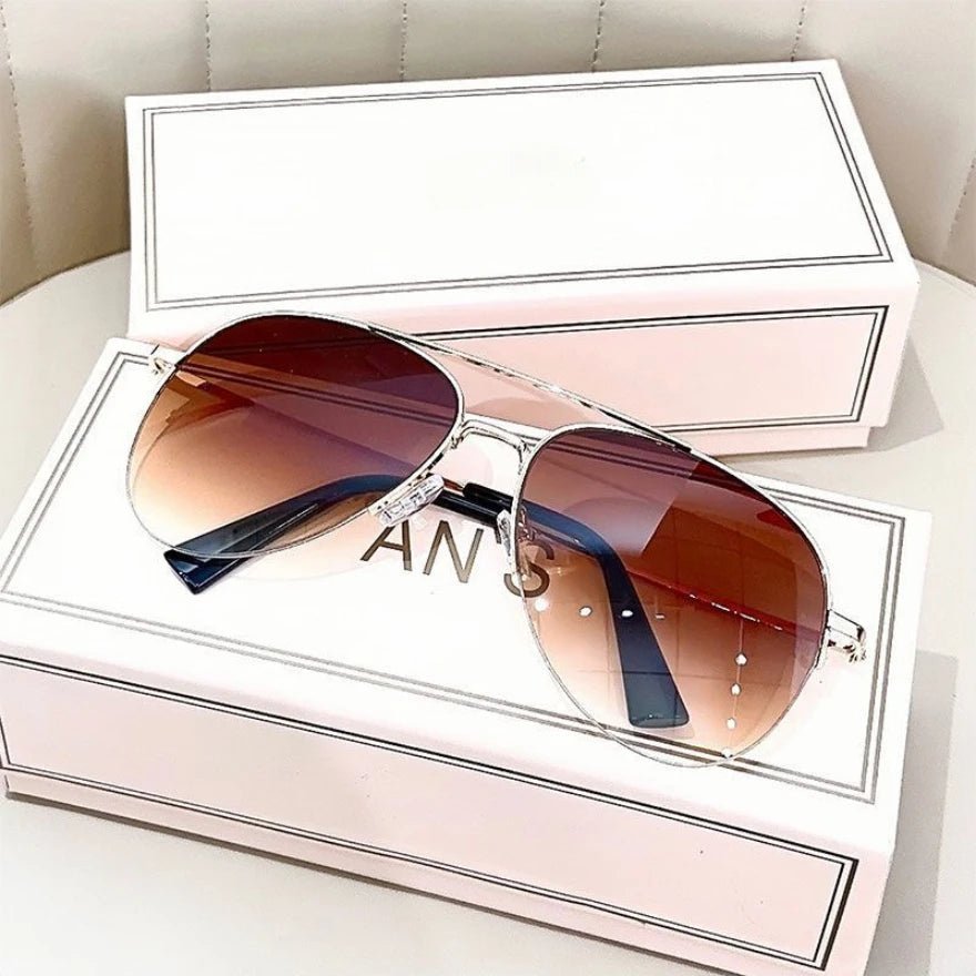 Lisslune | AEROVIEW SHADES – Gradient Pilot Sunglasses with UV400 Protection for Men