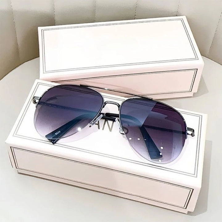Lisslune | AEROVIEW SHADES – Gradient Pilot Sunglasses with UV400 Protection for Men