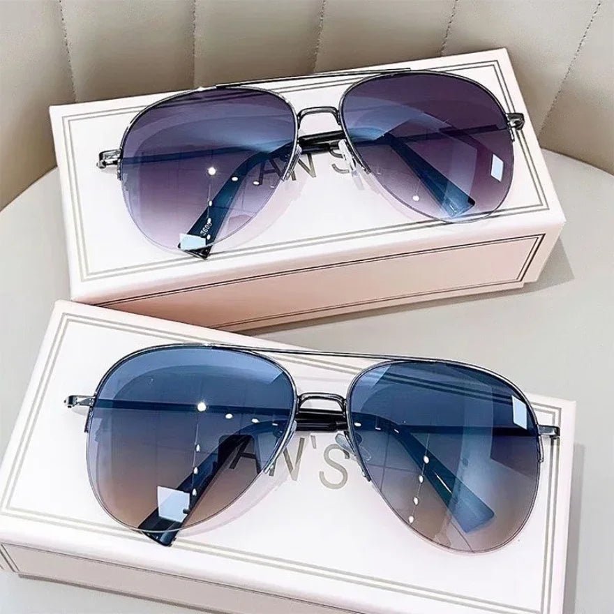 Lisslune | AEROVIEW SHADES – Gradient Pilot Sunglasses with UV400 Protection for Men