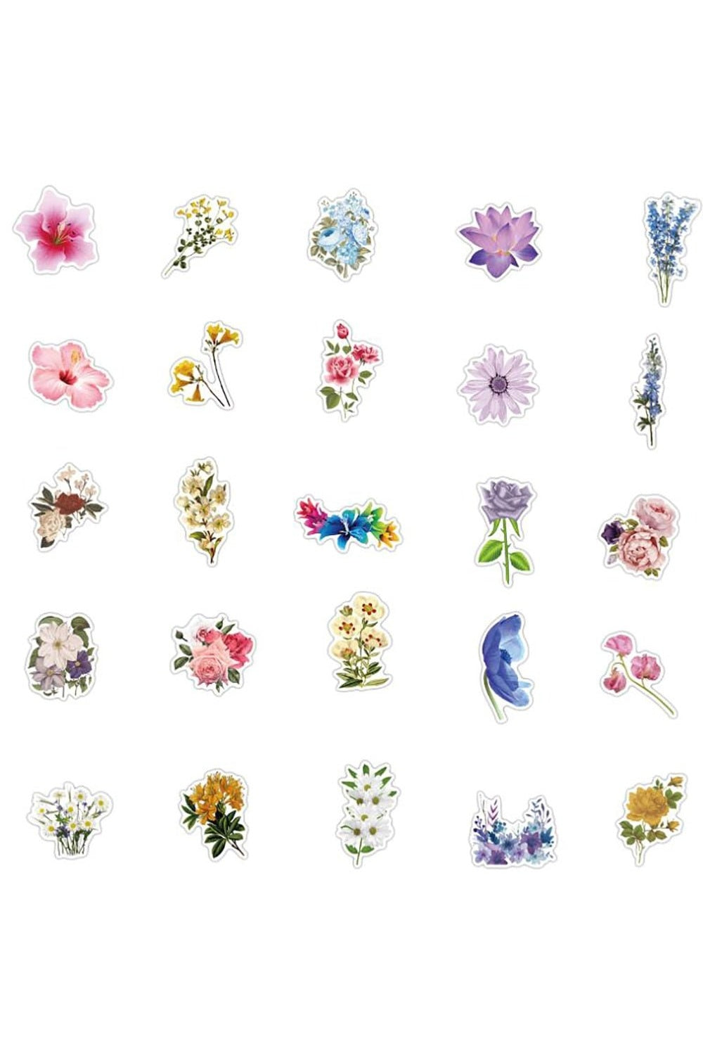 Lisslune | Floral Wall Sticker Set
