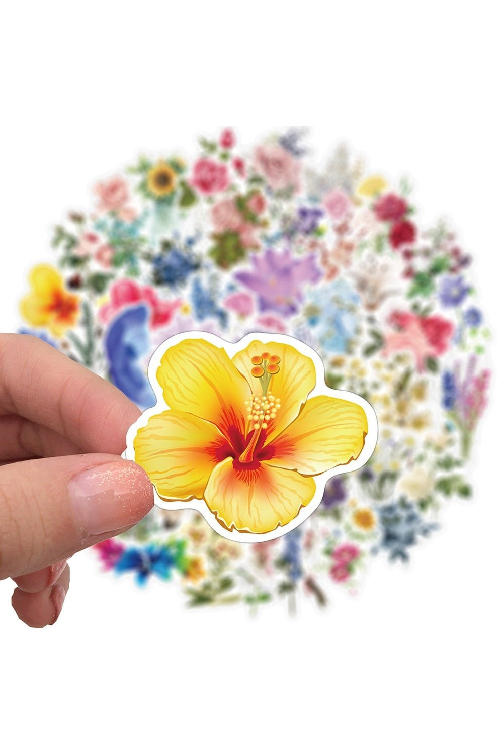 Lisslune | Floral Wall Sticker Set