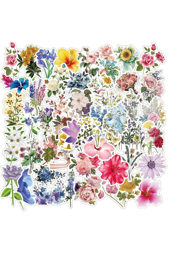 Lisslune | Floral Wall Sticker Set