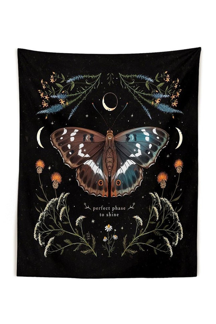 Lisslune | Girl Art Tapestry